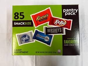 85ct Hersey Variety Snack Size Pantry Pack