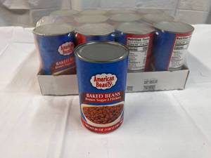 12x 28oz cans Baked Beans-Brown Sugar & Hickory