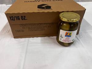 12x 16oz Jars Of Organic Sandwich Pickle Slices-82023