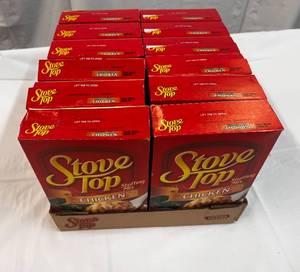 12x 6oz Boxes Chicken Stove Top Stuffing