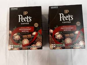 2x 22ct Peets Peppermint Mocha K-cups-82024
