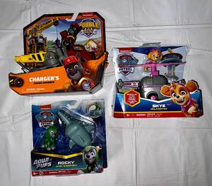 3 Paw Patrol Toys