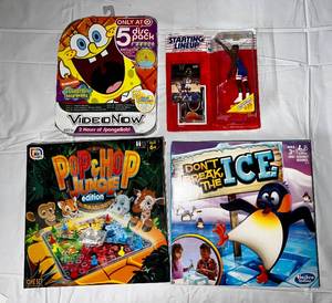 Variety of Toys, Games & Movies