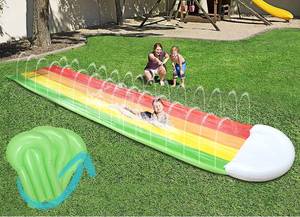 Rainbow Water Slide