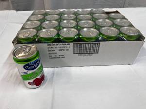 24x 7.5oz Cans Ocean Spray 100% Apple Juice