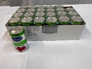 24x 7.5oz Cans Ocean Spray 100% Apple Juice