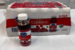 24x 10oz Bottles Cranberry Juice
