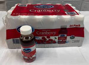 24x 10oz Bottles Cranberry Juice