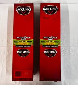 2x 12ct Box Jack Links Beef Stick & Cheese-Jalapeno
