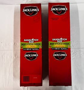 2x 12ct Box Jack Links Beef Stick & Cheese-Jalapeno