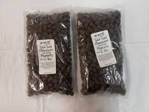 2x 2lb bags Sea Salt  Chocolate Covered Peanuts