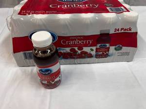 24x 10oz Bottles Cranberry Juice