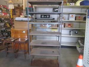 lot 1 image: (A-1) 7-Tier Metal Shelf - 75 12 x 36 x 18