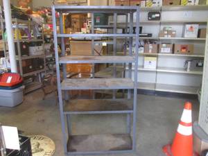 lot 2 image: (A-1) 6-Tier Metal Shelf - 70 x 36 x 16