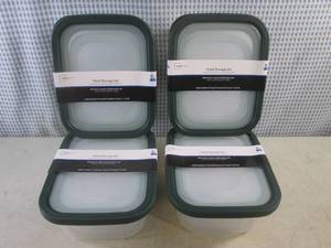 lot 95 image: (BS) 2 - 6pc Food Storage Container Sets