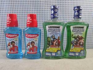lot 118 image: (BS) 4 Bottles Kids Mouthwash