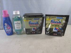 lot 119 image: (BS) Dishwasher Pods and Laundry Softner and Fabric Rinse