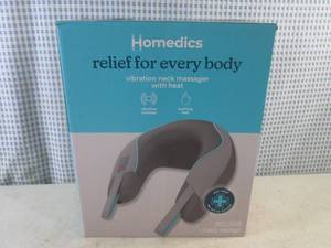 lot 129 image: (D-3) Homedics Vibration Neck Massager with Heat
