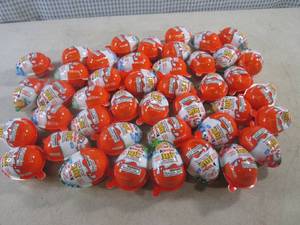 lot 146 image: (B-1) 42 Kinder Joy Treat and Toys Best by April 2024