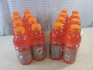 lot 186 image: (C-1) 2 - 8-Packs Gatorade Strawberry Watermellon 20oz Bottles Best by March 2024