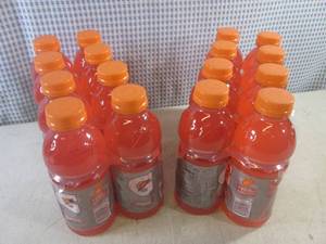 lot 187 image: (C-1) 2 - 8-Packs Gatorade Strawberry Watermellon 20oz Bottles Best by March 2024