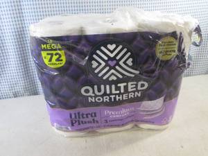 lot 264 image: (D-3) 18 Mega Rolls 3-Ply Bathroom Tissue