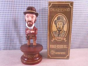 lot 316 image: (FS) Rare Deadwood Charlie Utter (Dayton Callie) Bobble-Headed Doll with Box 9 14 Tall