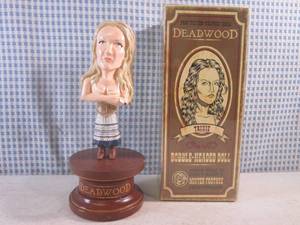 lot 318 image: (FS) Rare Deadwood Trixie (Paula Malcomson) Bobble-Headed Doll with Box 9 14 Tall