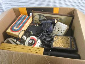 lot 333 image: (A-2) Box Full of Assorted Smalls Vintage and Not - See Photos