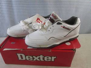 lot 346 image: (BSB) Pair Dexter Mens Golf Shoes Size 9 - New In Box