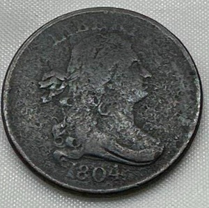 1804 Half Cent Penny
