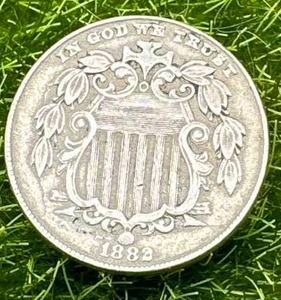1882 Shield Nickel