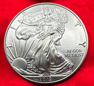 2019 1oz .999 Silver American Eagle