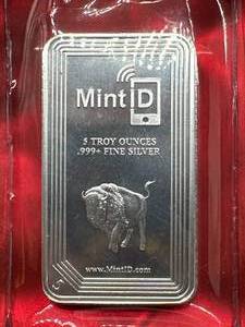 5oz .999 Silver Bar