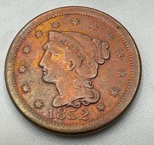 1852 Large Cent Penny