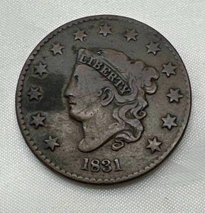 1831 Large Cent Penny