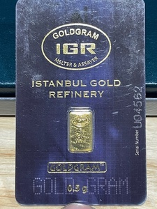 IGR Gold .5 Gram .999 Fine Gold Bar