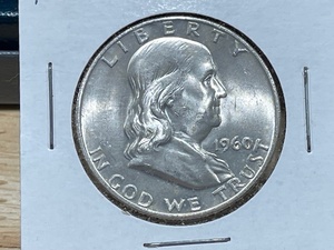 1960-D Franklin Half Dollar