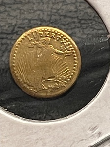 St. Gaudens Miniature Replica Twenty Dollar Gold Coin