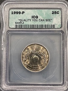 1999-P Washington Quarter ICG Sample Slab