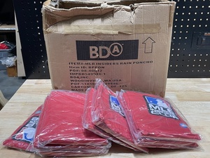 lot 34 image: MLB Rain Ponchos