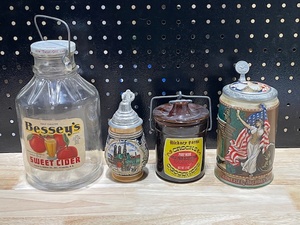 lot 53 image: Collectible Steins and Jars