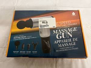 lot 5 image: Pursonic Rechargeable Massage Gun