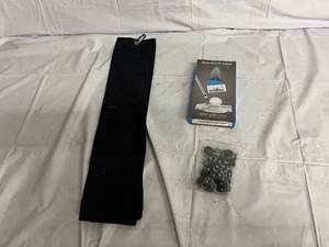 lot 55 image: Golf Towel, Pressure Putt Trainer and Golf Shoe Spike Replacements