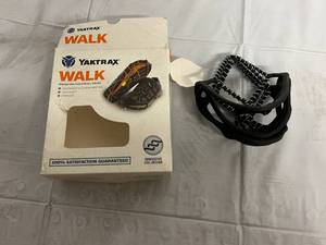 lot 72 image: Yaktrax Walk Traction Device - Size Small (Size Conversion in Pictures)
