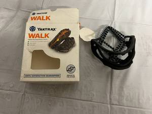 lot 73 image: Yaktrax Walk Traction Device - Size Large (Size Conversion in Pictures)