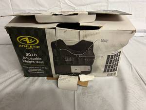 lot 94 image: 20lb Adjustable Weight Vest