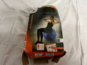 lot 101 image: Crane Exercise Ball - Blue