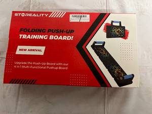 lot 105 image: Storeality Folding Push-up Training Board