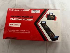 lot 107 image: Storeality Folding Push-up Training Board